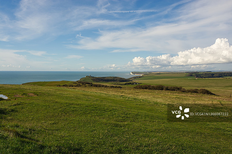 英格兰苏塞克斯比奇角乡村风光图片素材