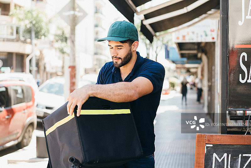 食品配送服务图片素材