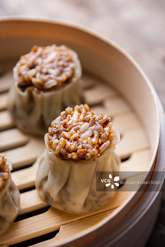 传统中华点心烧卖图片素材