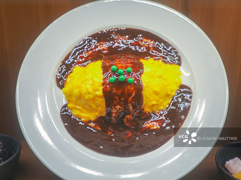 蛋卷食物模型图片素材