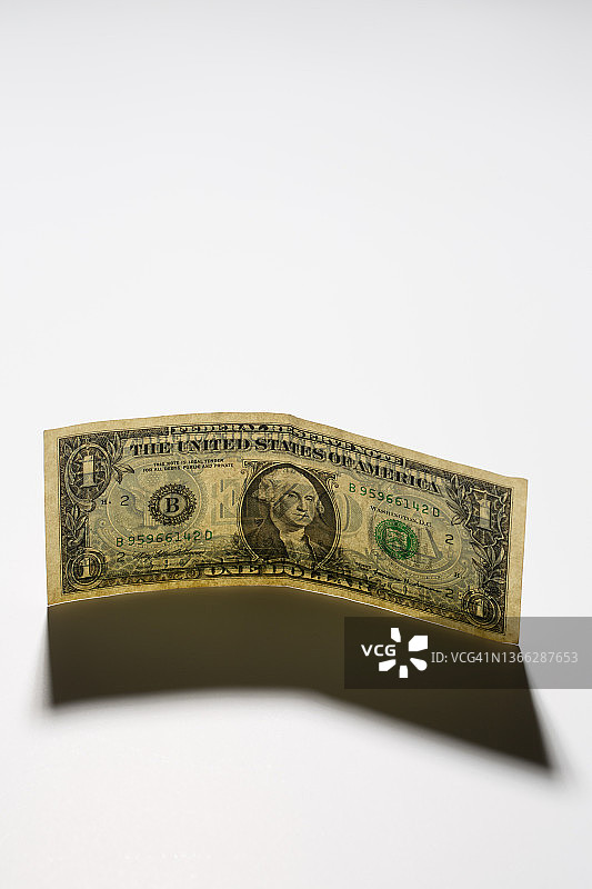 一张美元钞票图片素材