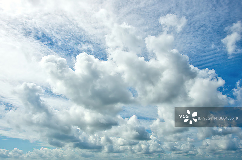 热带云景图片素材