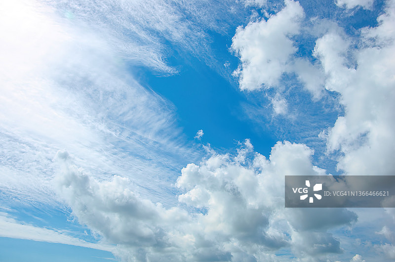 热带云景图片素材