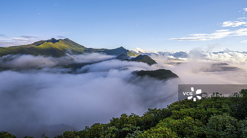 四川甘孜自然风光图片素材