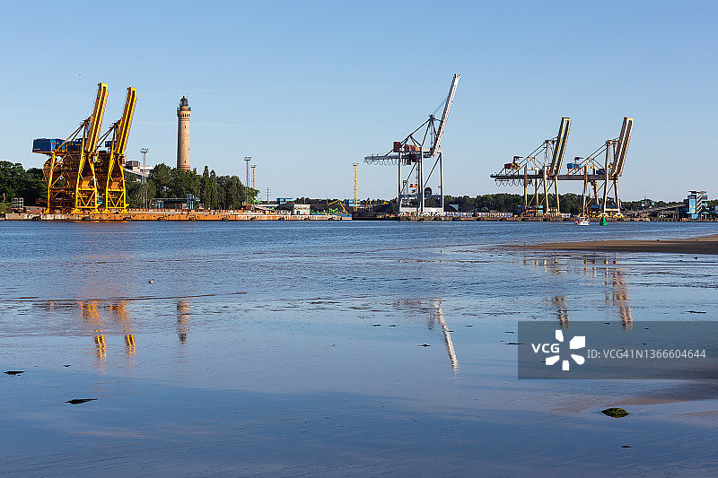 希维诺乌伊希切海港（波兰）图片素材