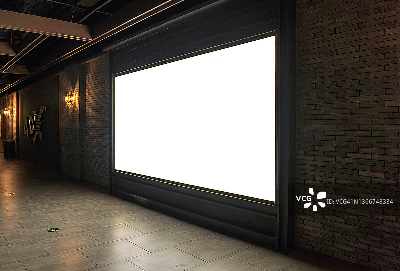 空白的广告牌图片素材