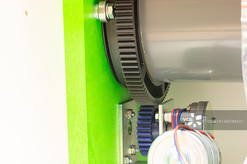 用于驱动工业设备边缘工作的塑料齿轮图片素材