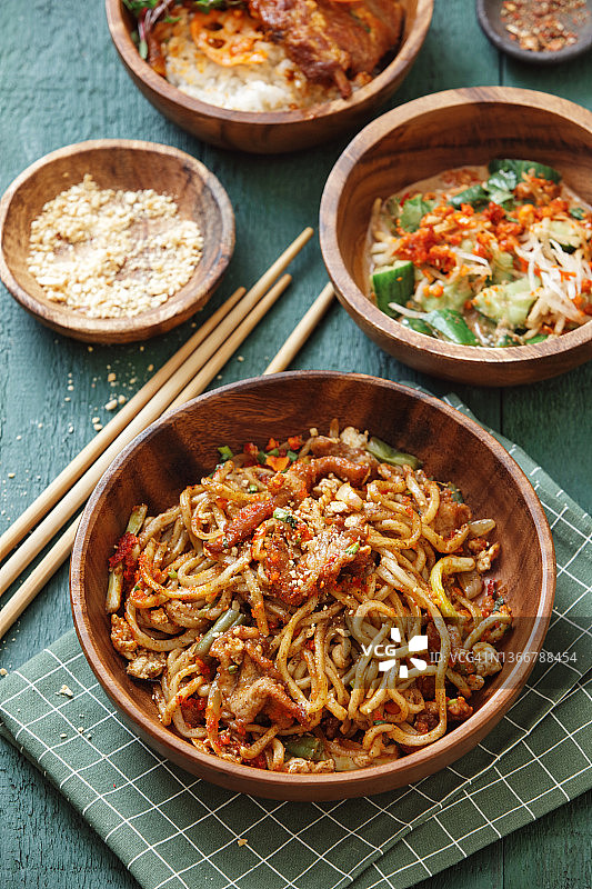 炒面碗图片素材