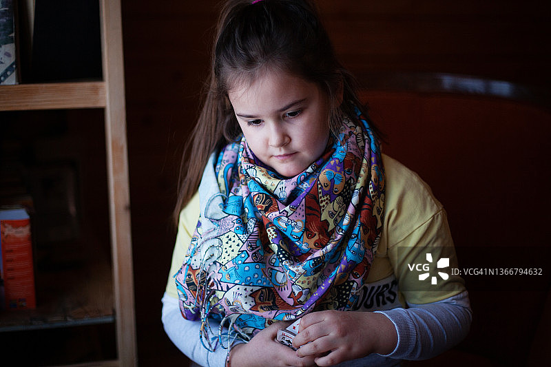 女孩肖像图片素材