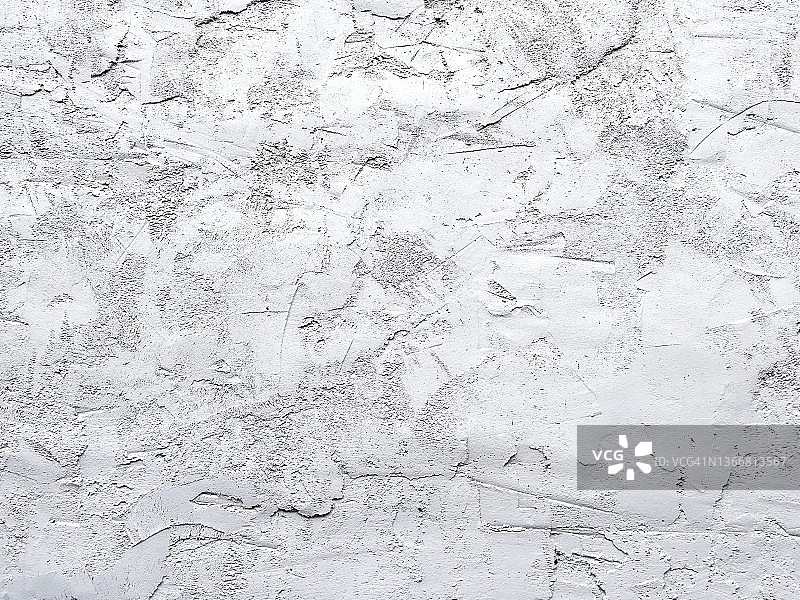 巴黎空墙上的白色纹理水泥层图片素材
