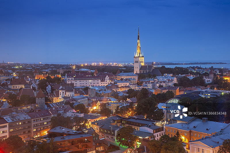 爱沙尼亚首都塔林图片素材