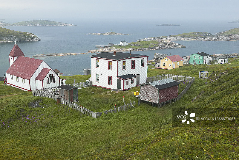 传统纽芬兰建筑图片素材