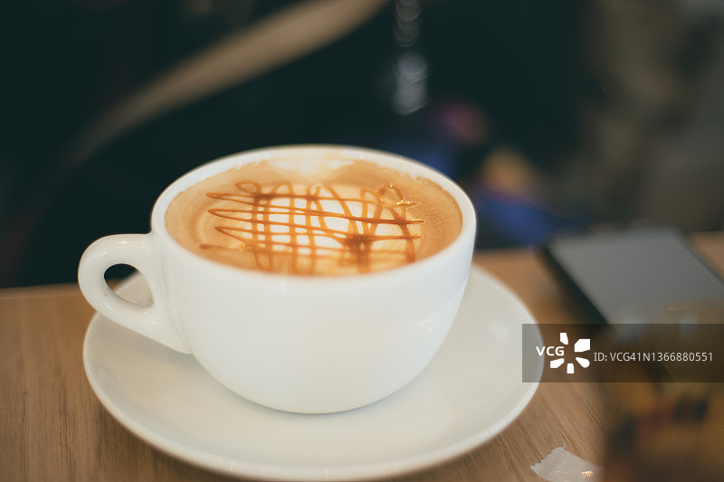 焦糖玛奇朵图片素材