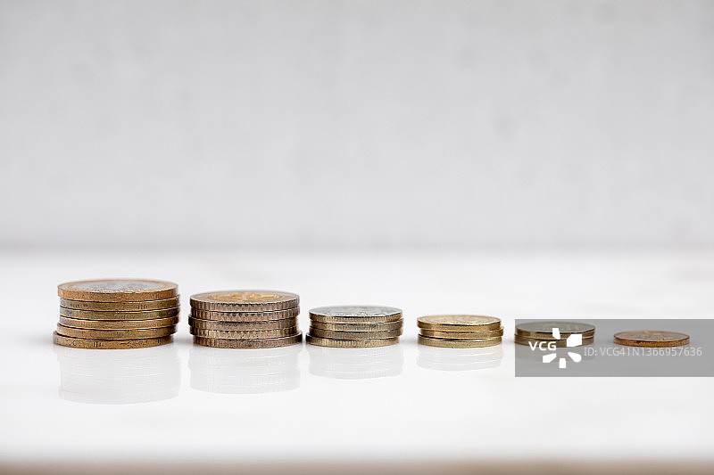 土耳其里拉硬币图片素材