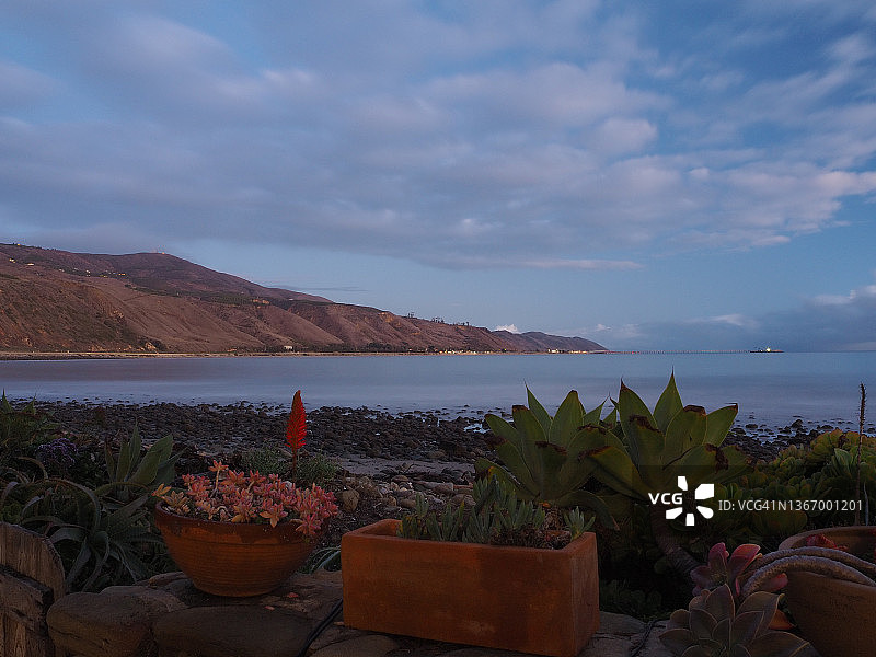 加利福尼亚地平线图片素材