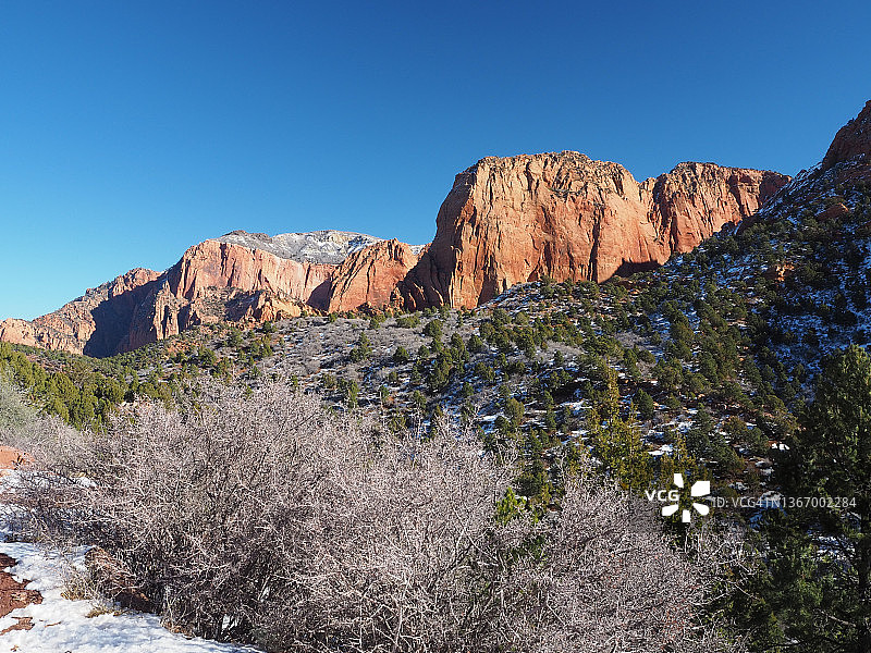 科罗布峡谷地平线图片素材