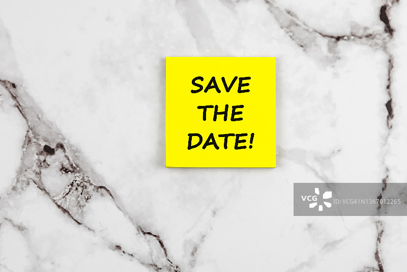 便签上的保存日期短语图片素材