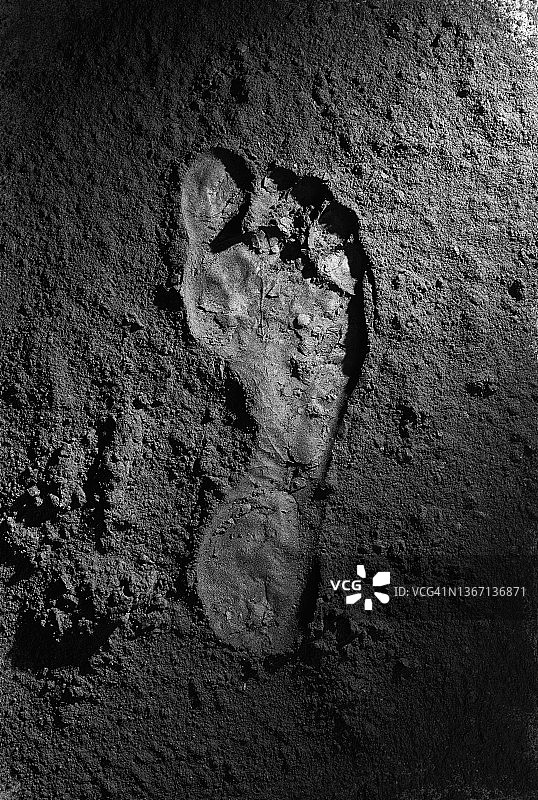 碳足迹俯视图图片素材