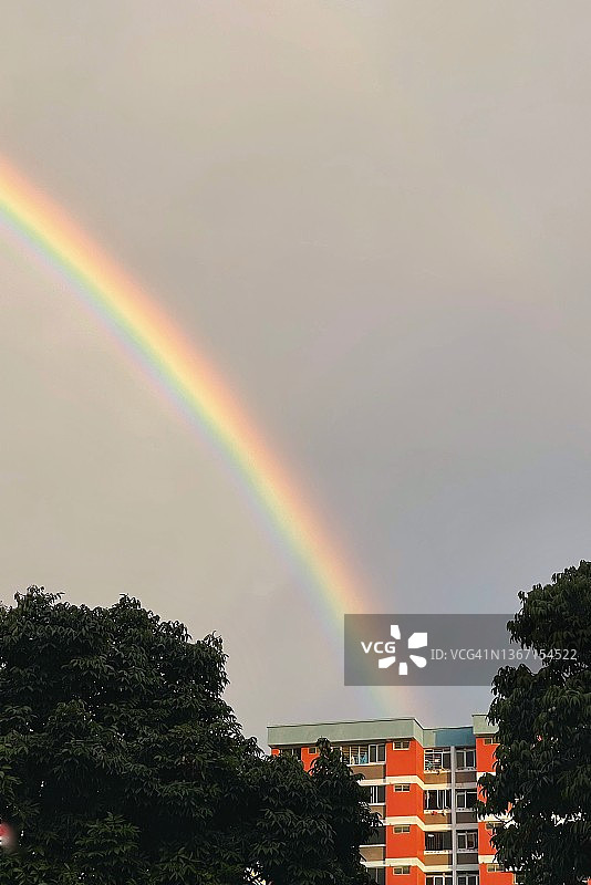 淡滨尼的彩虹 - 新加坡图片素材