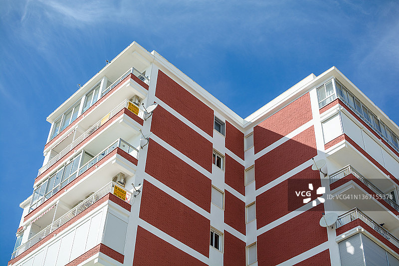 建筑物立面图片素材