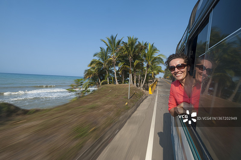 哥伦比亚公路旅行图片素材