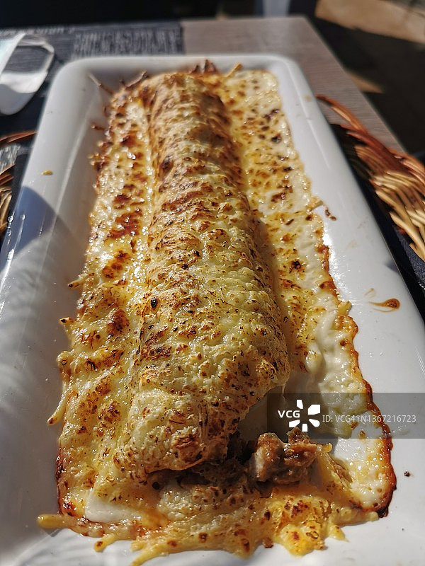 意式 Cannelloni 卷图片素材