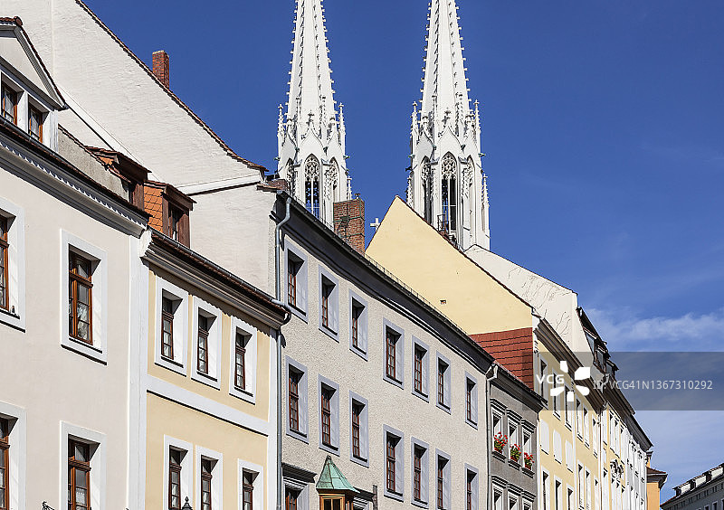 德国萨克森州格尔利茨老城图片素材