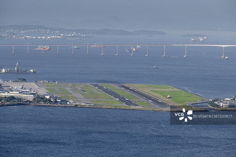 里约热内卢桑托斯杜蒙特国内机场图片素材