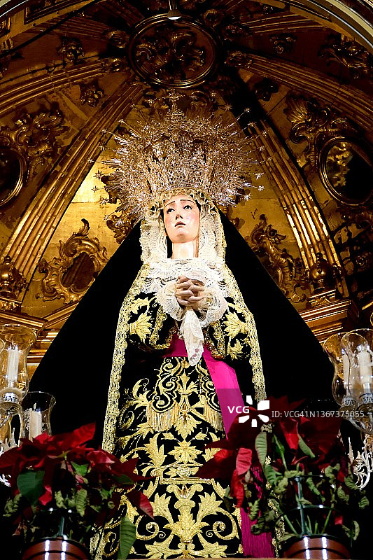 圣母玛利亚画像图片素材