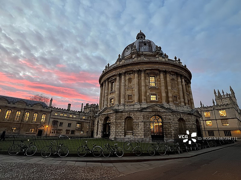 拉德克利夫图书馆图片素材