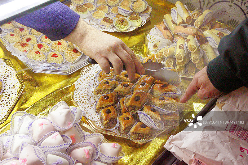 巴黎的突尼斯糕点图片素材