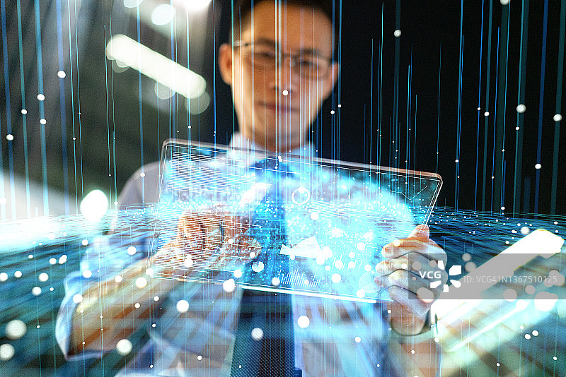 元宇宙概念合成图图片素材