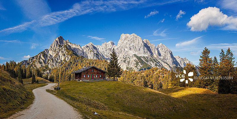 阿尔卑斯山高山风光图片素材
