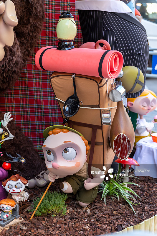 西班牙瓦伦西亚法雅节图片素材