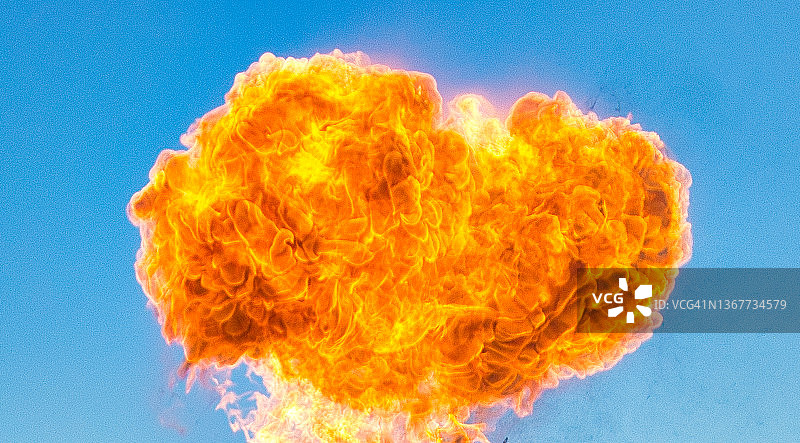 汽油爆炸火焰图片素材