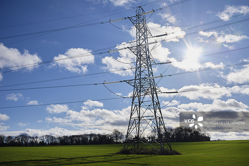 输电塔图片素材