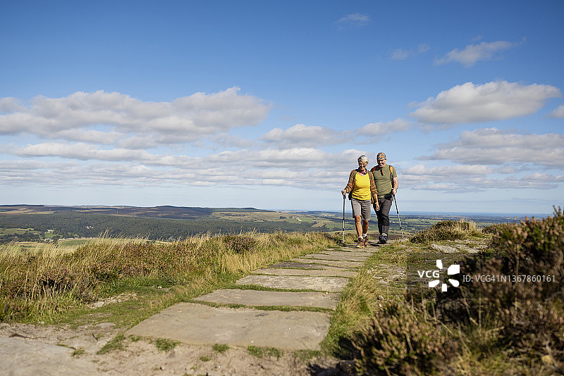 罗斯伯里的徒步旅行图片素材