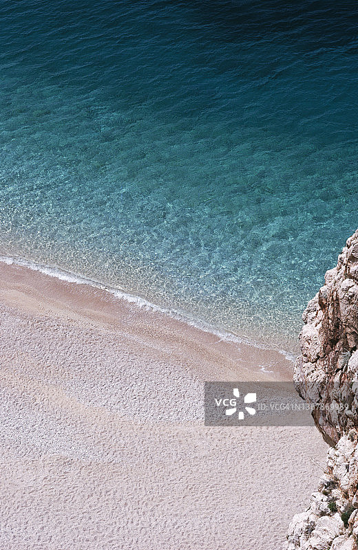 土耳其地中海的特写图片素材