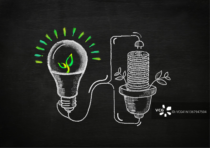 灯泡能源图片素材