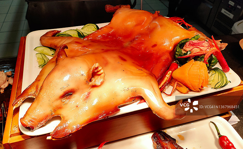 烤乳猪图片素材