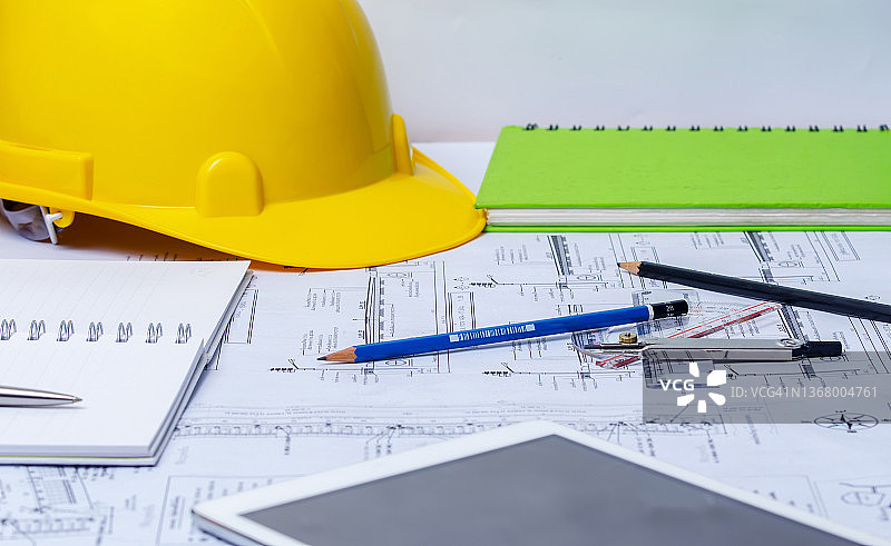 施工现场的建筑设备图片素材