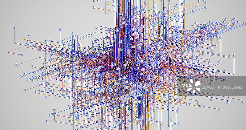 数字生成的碎片世界图像图片素材