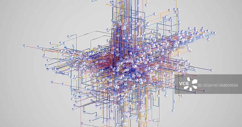 数字生成的碎片世界图像图片素材