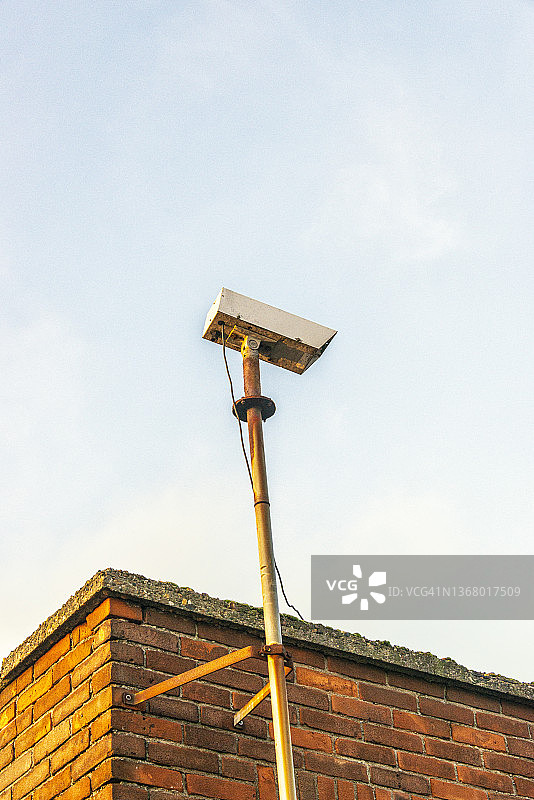 带支架的监控摄像头图片素材