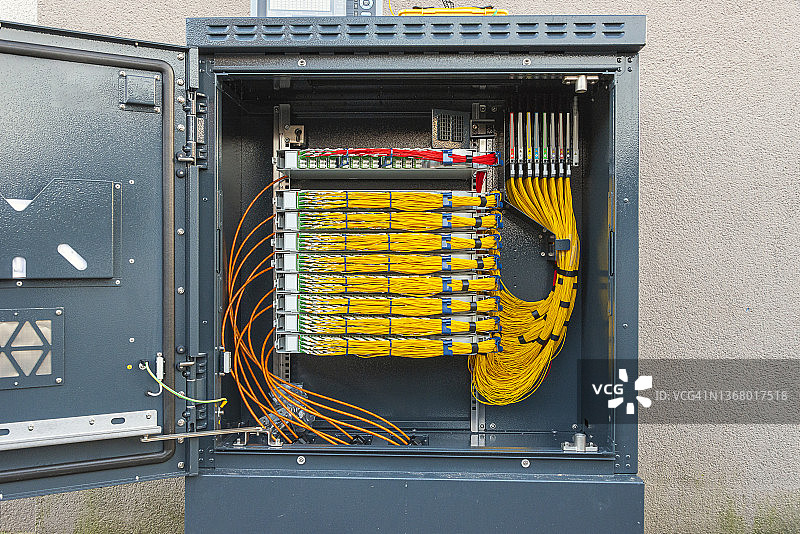 室外光纤配线箱图片素材