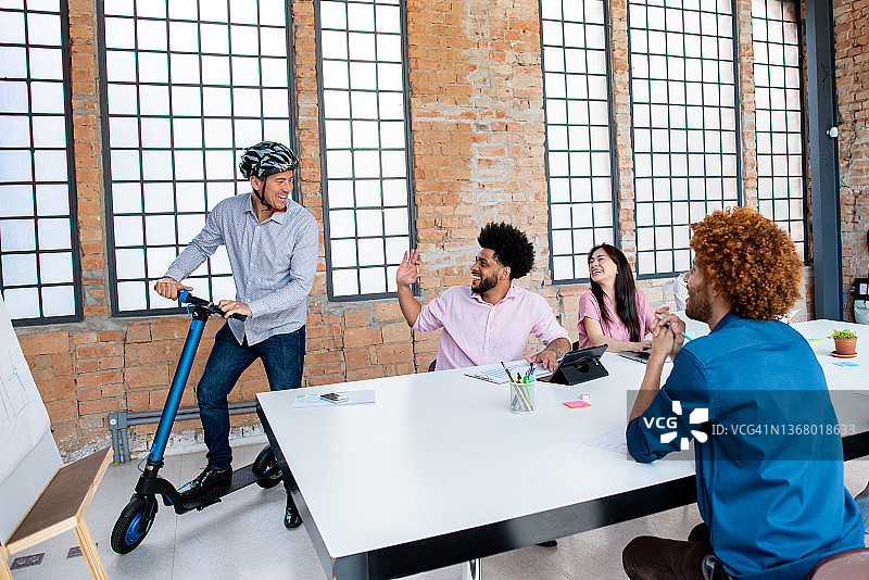 电动滑板车图片素材