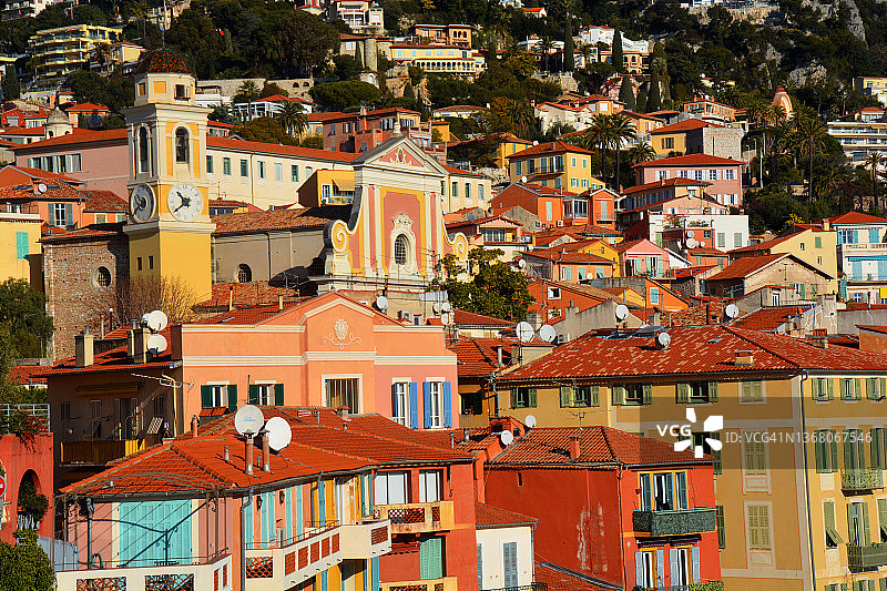 法国滨海自由城景色图片素材