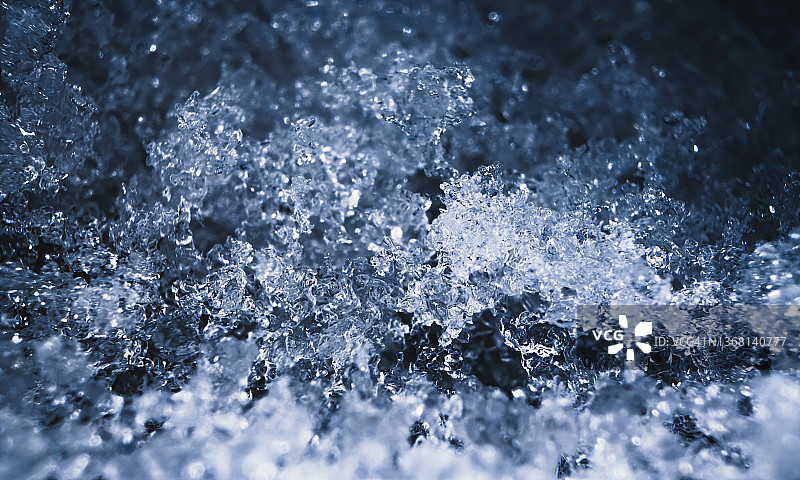 冰块特写图片素材