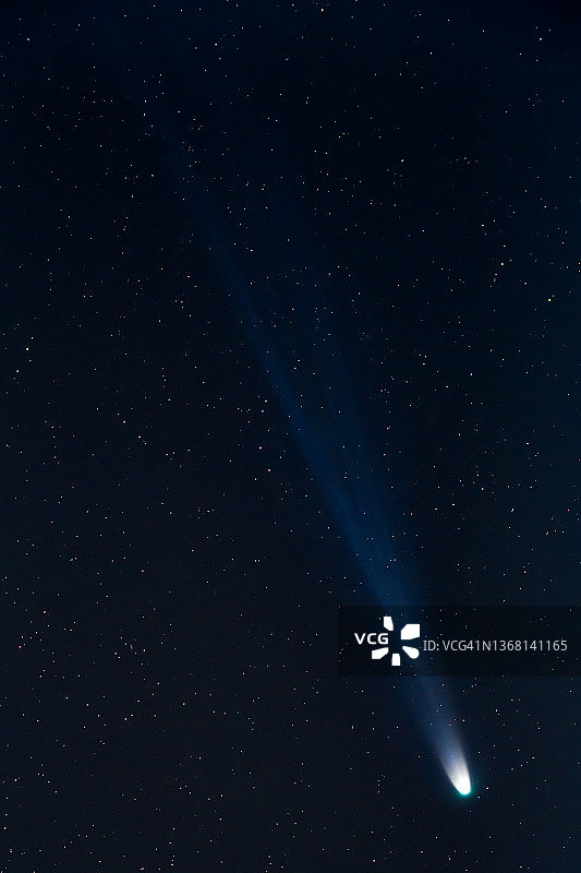 伦纳德彗星C2021-A1图片素材