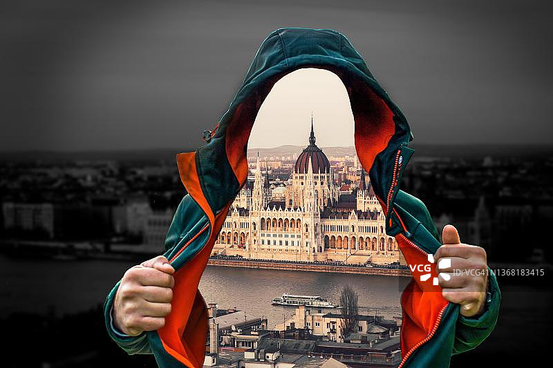 匈牙利布达佩斯多瑙河议会大厦图片素材